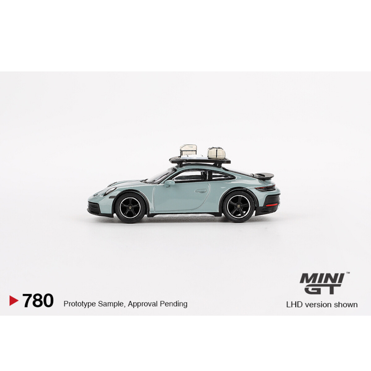 Mini GT 1/64 Porsche 911 Dakar Shade Green Metallic MGT00780 - Thumbnail