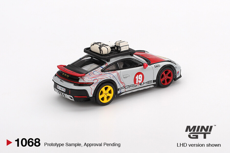 (ÖN SATIŞ) Mini GT 1/64 Porsche 911 Dakar 