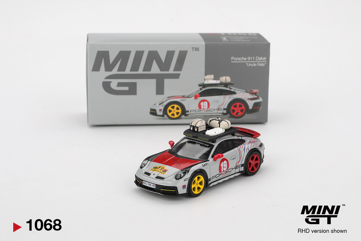 (ÖN SATIŞ) Mini GT 1/64 Porsche 911 Dakar 
