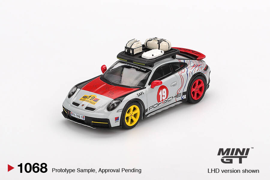 (ÖN SATIŞ) Mini GT 1/64 Porsche 911 Dakar 