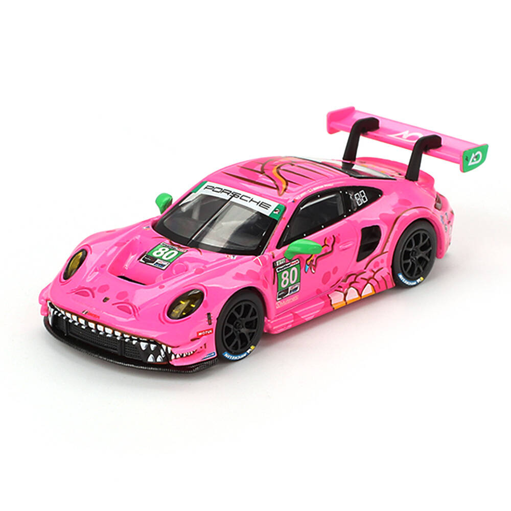 (ÖN SATIŞ) Mini GT 1/64 Porsche 911 GT3 R AO Racing 2023 IMSA VIRginia Roxy - Blister Paket MGT00872-BL