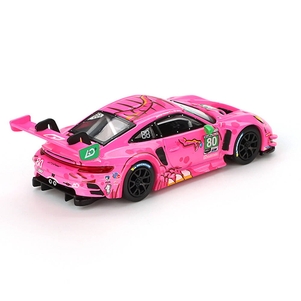 (ÖN SATIŞ) Mini GT 1/64 Porsche 911 GT3 R AO Racing 2023 IMSA VIRginia Roxy - Blister Paket MGT00872-BL