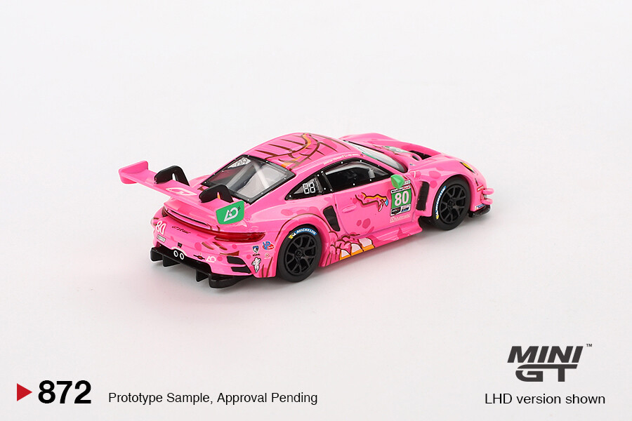 (ÖN SATIŞ) Mini GT 1/64 Porsche 911 GT3 R AO Racing 2023 IMSA VIRginia Roxy MGT00872 - Thumbnail