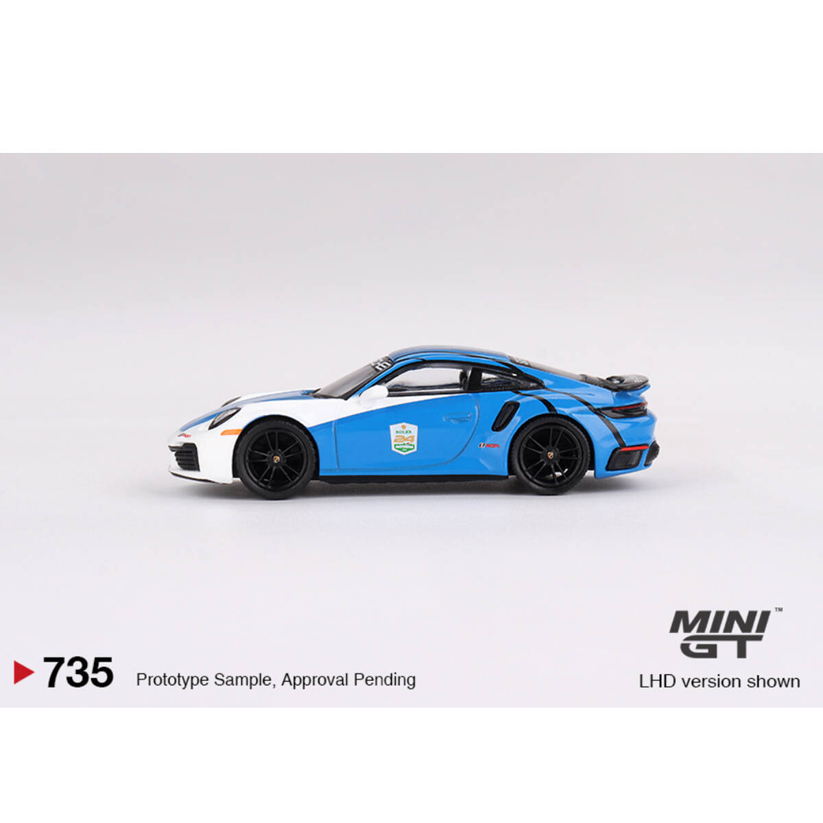 Mini GT 1/64 Porsche 911 Turbo S Safety Car 2023 IMSA Daytona 24 Hrs MGT00735