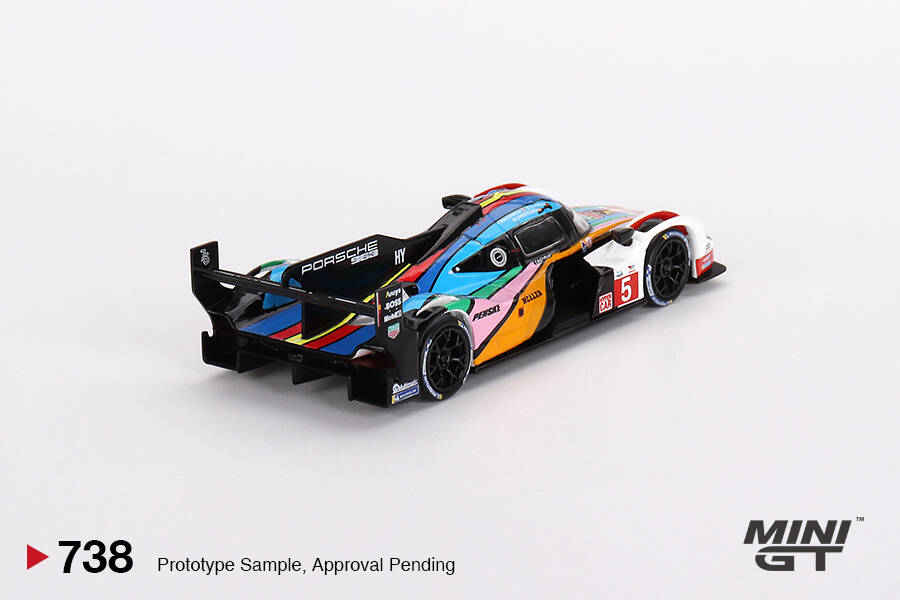 (ÖN SATIŞ) Mini GT 1/64 Porsche 963 Porsche Penske Motorsport 2023 24 Hrs of LeMans Limited edition 3000 set MGTS0011