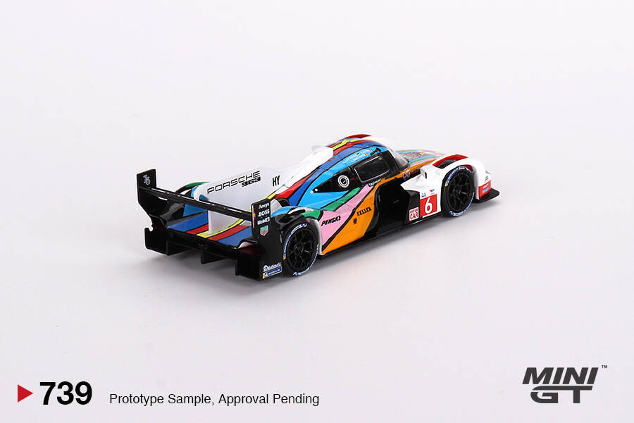 (ÖN SATIŞ) Mini GT 1/64 Porsche 963 Porsche Penske Motorsport 2023 24 Hrs of LeMans Limited edition 3000 set MGTS0011