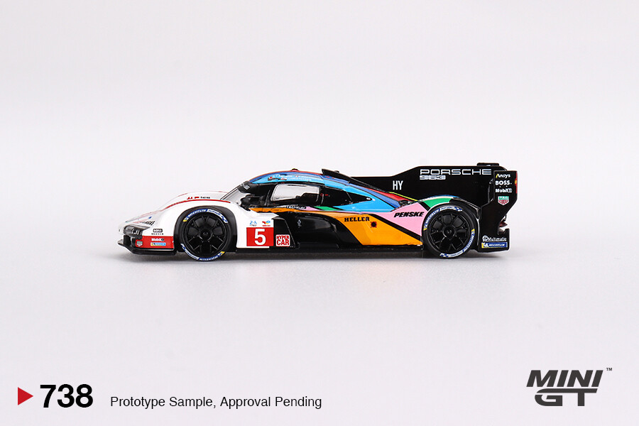 (ÖN SATIŞ) Mini GT 1/64 Porsche 963 Porsche Penske Motorsport 2023 24 Hrs of LeMans Limited edition 3000 set MGTS0011 - Thumbnail