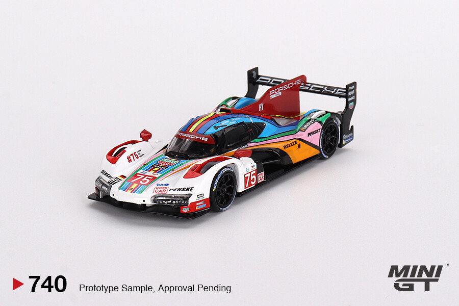 (ÖN SATIŞ) Mini GT 1/64 Porsche 963 Porsche Penske Motorsport 2023 24 Hrs of LeMans Limited edition 3000 set MGTS0011 - Thumbnail