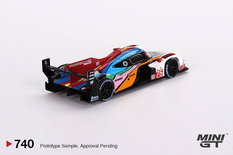 (ÖN SATIŞ) Mini GT 1/64 Porsche 963 Porsche Penske Motorsport 2023 24 Hrs of LeMans Limited edition 3000 set MGTS0011