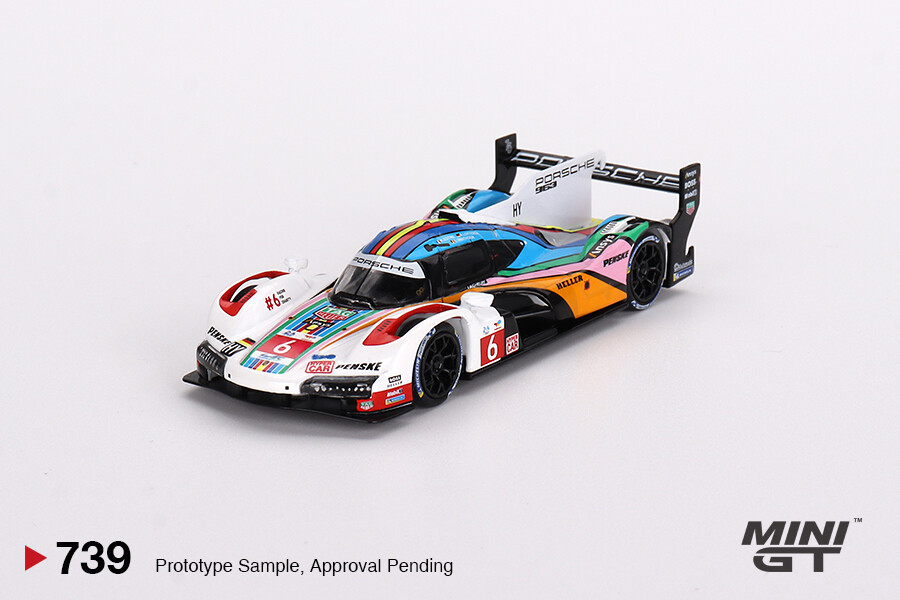(ÖN SATIŞ) Mini GT 1/64 Porsche 963 Porsche Penske Motorsport 2023 24 Hrs of LeMans Limited edition 3000 set MGTS0011 - Thumbnail