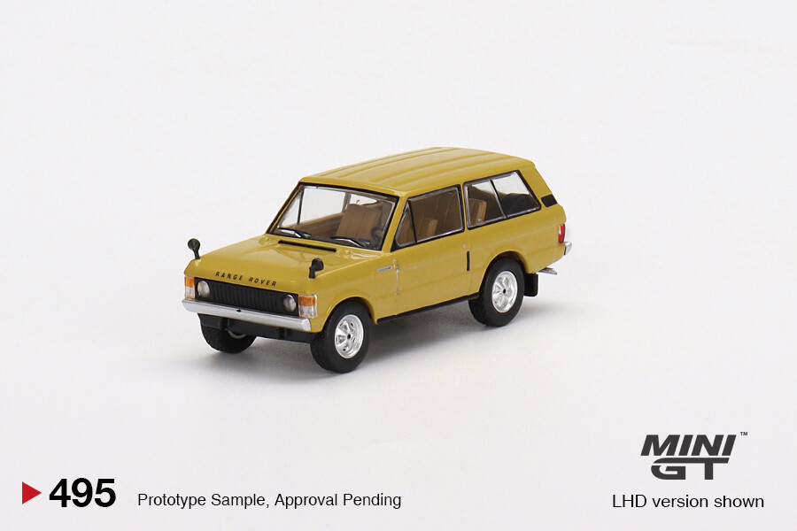 Mini GT 1/64 Range Rover 1971 Bahama Gold MGT00495 - Thumbnail