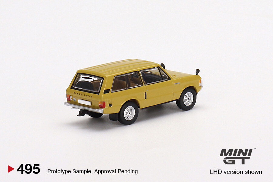 Mini GT 1/64 Range Rover 1971 Bahama Gold MGT00495 - Thumbnail