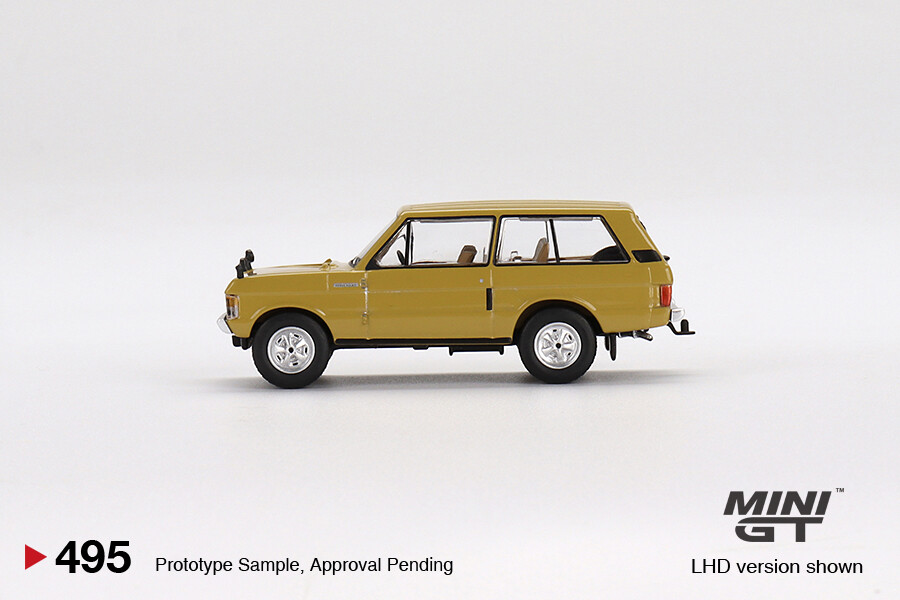 Mini GT 1/64 Range Rover 1971 Bahama Gold MGT00495 - Thumbnail