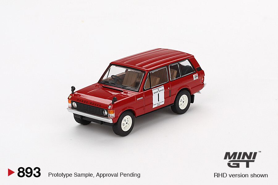 (ÖN SATIŞ) Mini GT 1/64 Range Rover 1971 International Hillrally Winner MGT00893 - Thumbnail