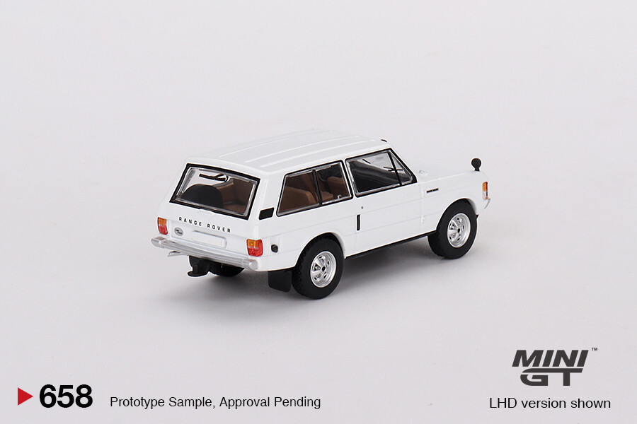 Mini GT 1/64 Range Rover Davos White MGT00658 - Thumbnail