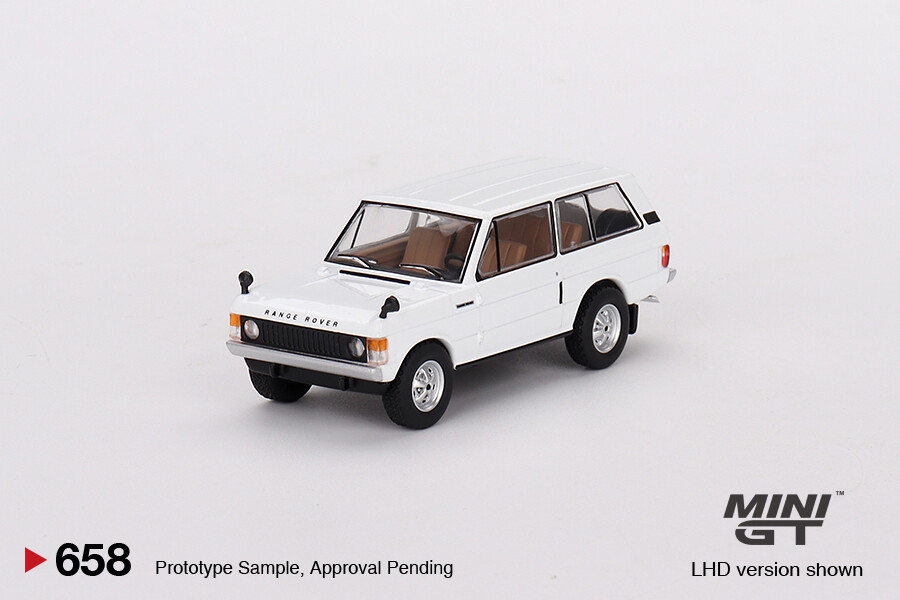 Mini GT 1/64 Range Rover Davos White MGT00658 - Thumbnail