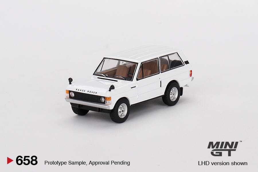 Mini GT 1/64 Range Rover Davos White MGT00658