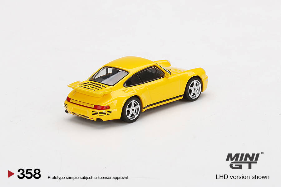 Mini GT 1/64 RUF CTR Anniversary Blossom Yellow MGT00358