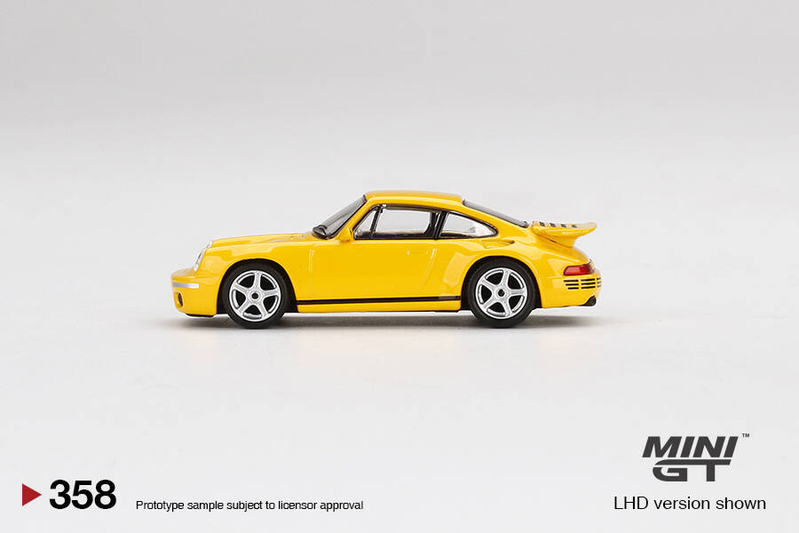 Mini GT 1/64 RUF CTR Anniversary Blossom Yellow MGT00358