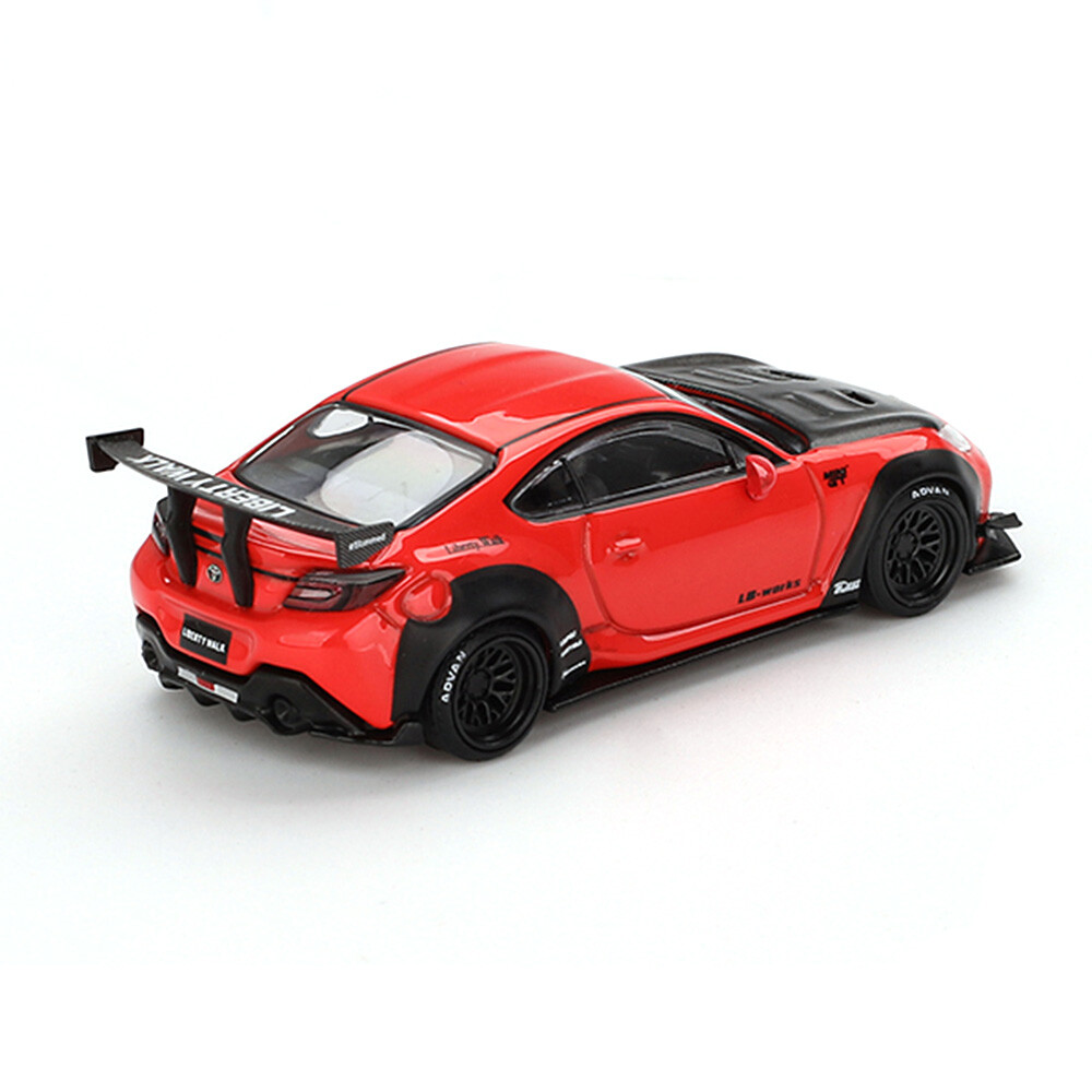(ÖN SATIŞ) Mini GT 1/64 Toyota GR86 LB?Nation Red - Blister Paket MGT00885-BL - Thumbnail