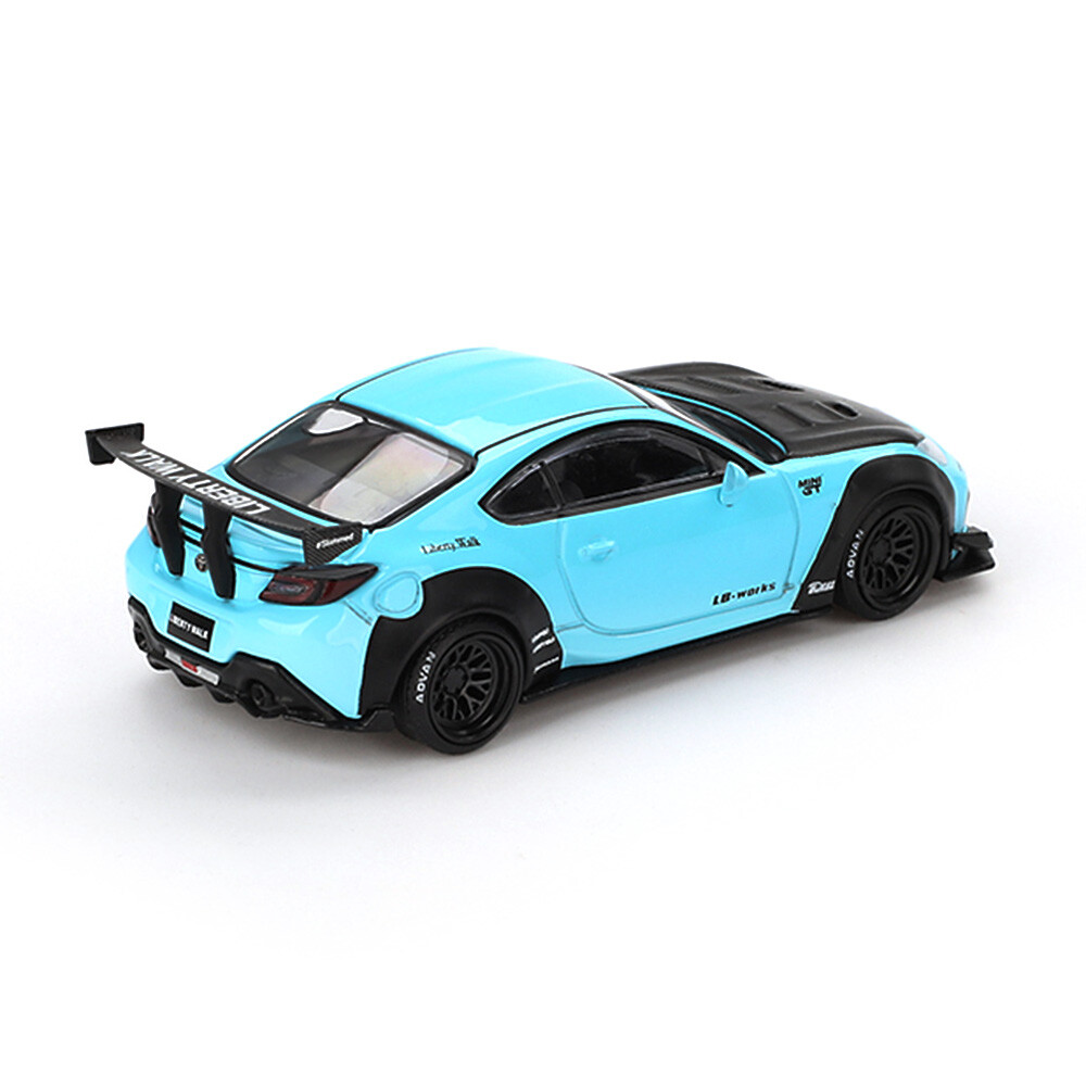 (ÖN SATIŞ) Mini GT 1/64 Toyota GR86 LB Nation Baby Blue - Blister Paket MGT00873-BL - Thumbnail