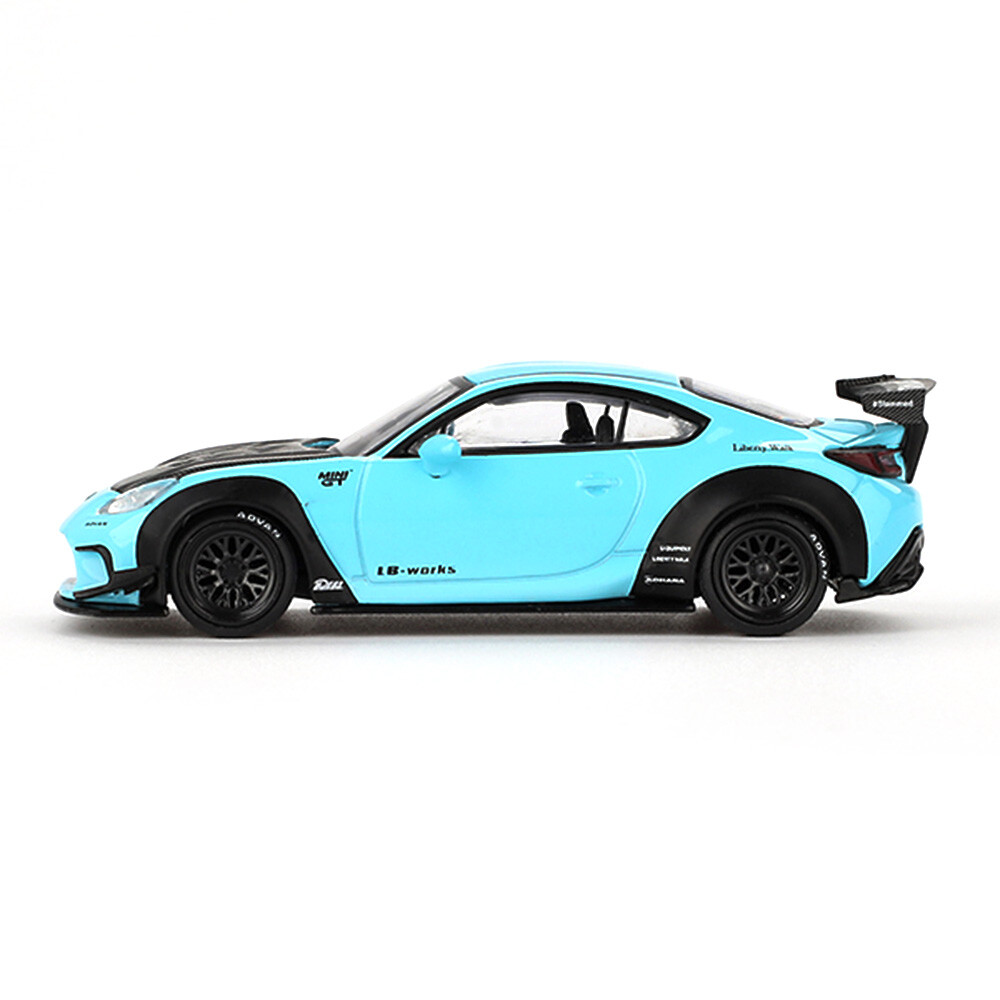 (ÖN SATIŞ) Mini GT 1/64 Toyota GR86 LB Nation Baby Blue - Blister Paket MGT00873-BL - Thumbnail