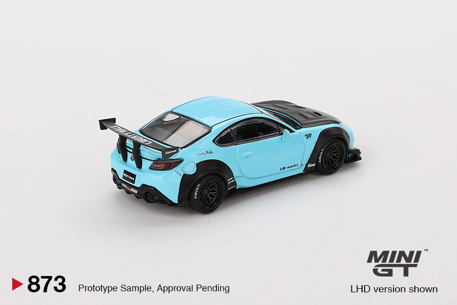 (ÖN SATIŞ) Mini GT 1/64 Toyota GR86 LB Nation Baby Blue MGT00873 - Thumbnail