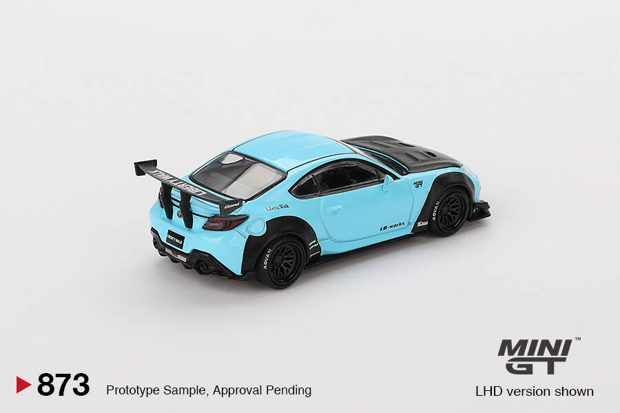 (ÖN SATIŞ) Mini GT 1/64 Toyota GR86 LB Nation Baby Blue MGT00873