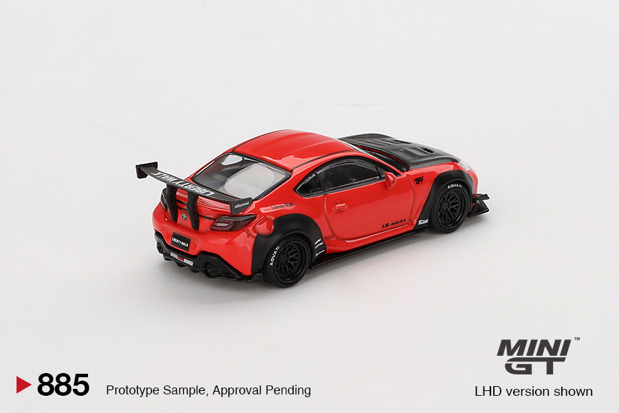 (ÖN SATIŞ) Mini GT 1/64 Toyota GR86 LB Nation Red MGT00885 - Thumbnail