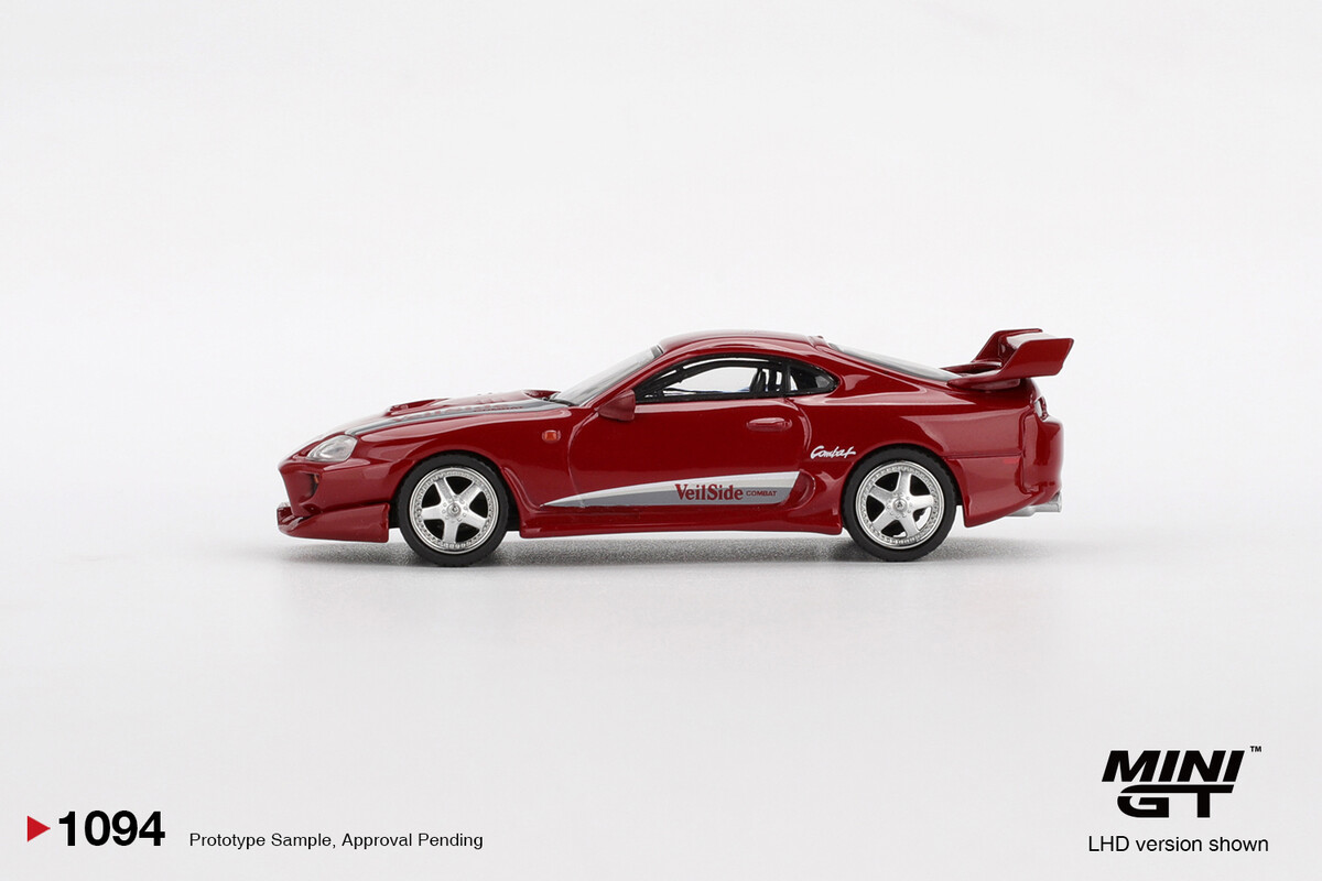 (ÖN SATIŞ) Mini GT 1/64 Toyota Supra VeilSide Combat V-I Red MGT01094 - Thumbnail