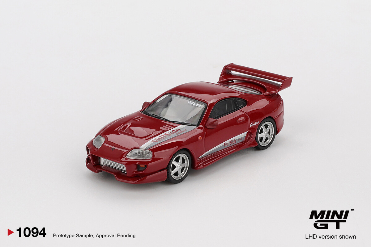 (ÖN SATIŞ) Mini GT 1/64 Toyota Supra VeilSide Combat V-I Red MGT01094 - Thumbnail