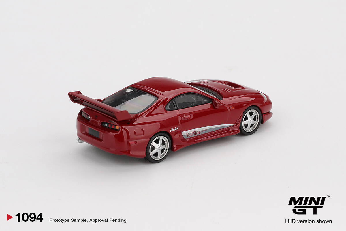 (ÖN SATIŞ) Mini GT 1/64 Toyota Supra VeilSide Combat V-I Red MGT01094