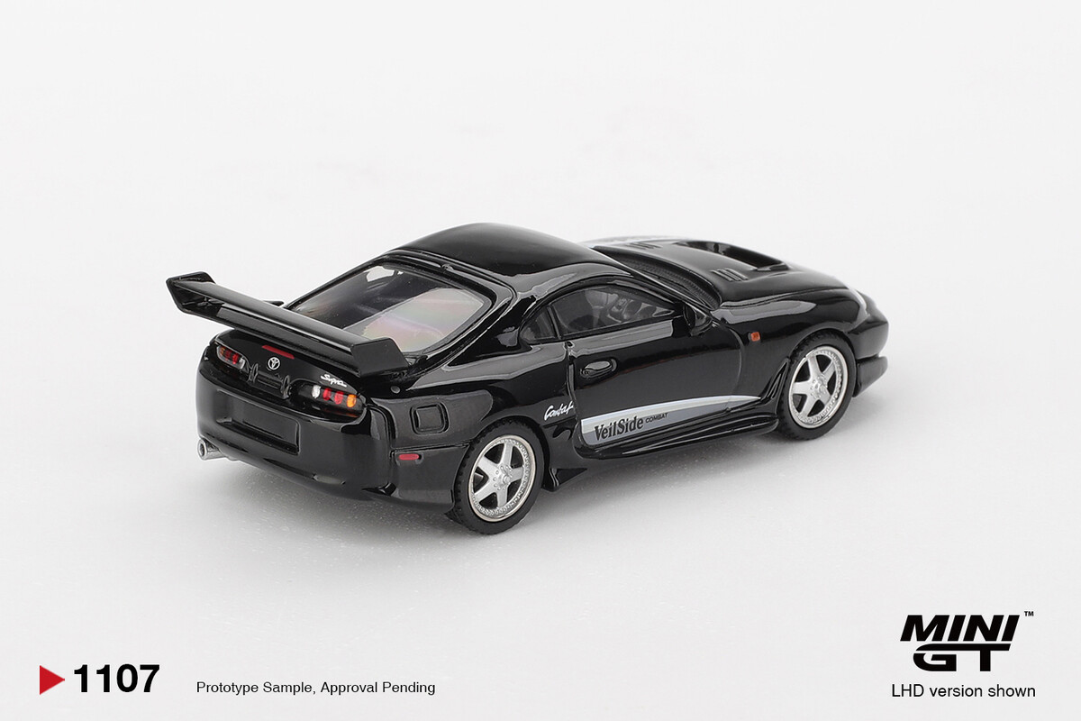 (ÖN SATIŞ) Mini GT 1/64 Toyota Supra VeilSide Combat V-II Black MGT01107 - Thumbnail
