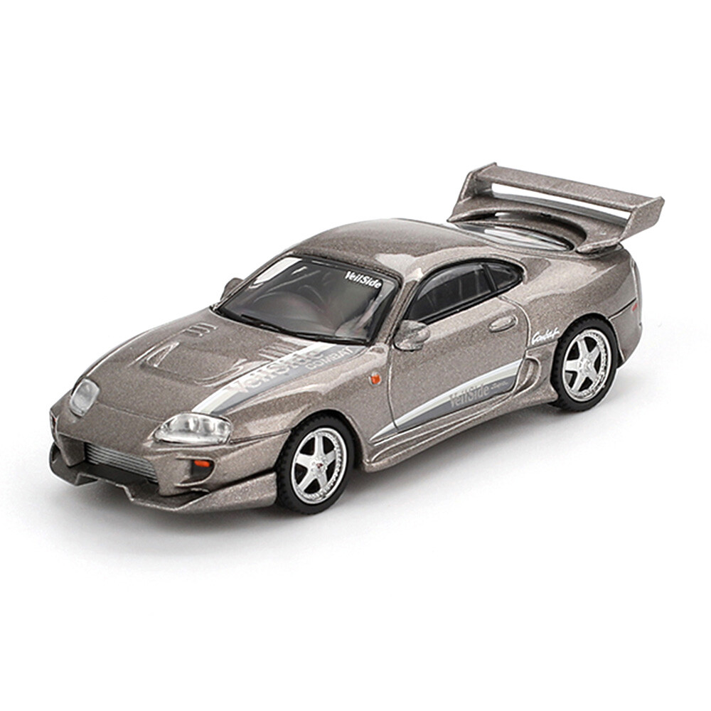 Mini GT 1/64 Toyota Supra VeilSide Combat V-II Combat Grey - Blister Paket MGT00978-BL - Thumbnail