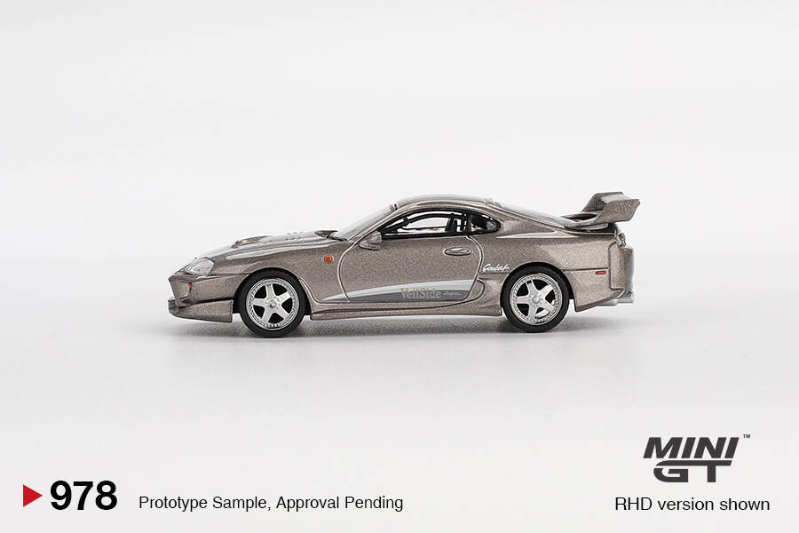 (ÖN SATIŞ) Mini GT 1/64 Toyota Supra VeilSide Combat V-II Combat Grey MGT00978