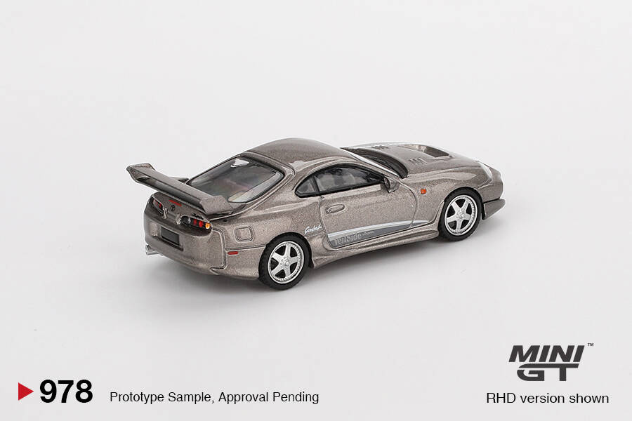 (ÖN SATIŞ) Mini GT 1/64 Toyota Supra VeilSide Combat V-II Combat Grey MGT00978