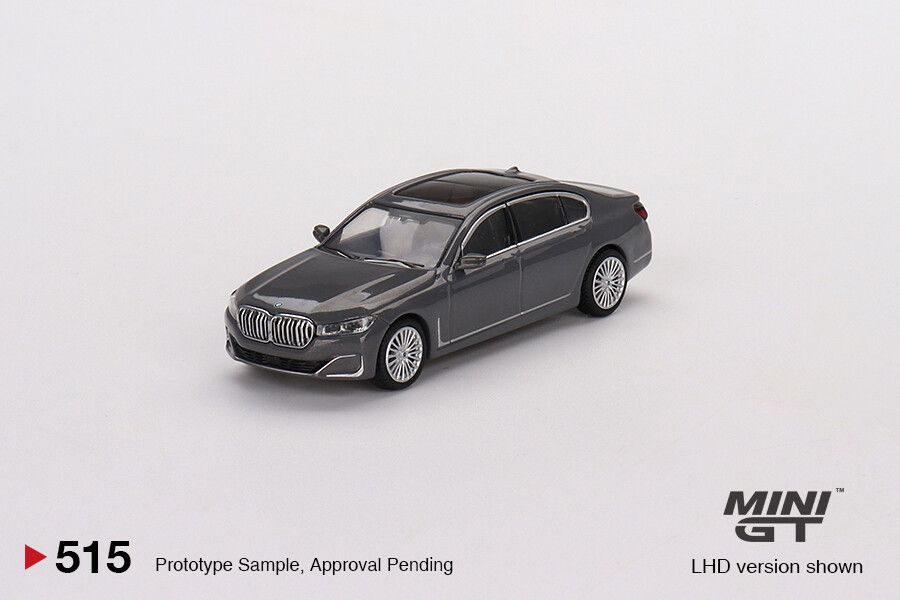 Mini GT BMW 750Li xDrive Bernina Grey Amber Effect MGT00515 - Thumbnail