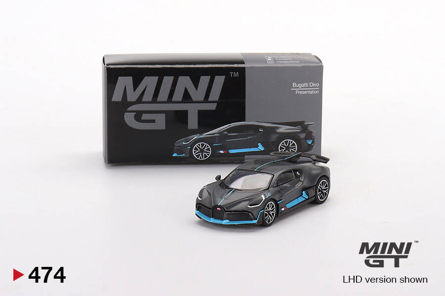Mini GT Bugatti Divo Presentation MGT00474