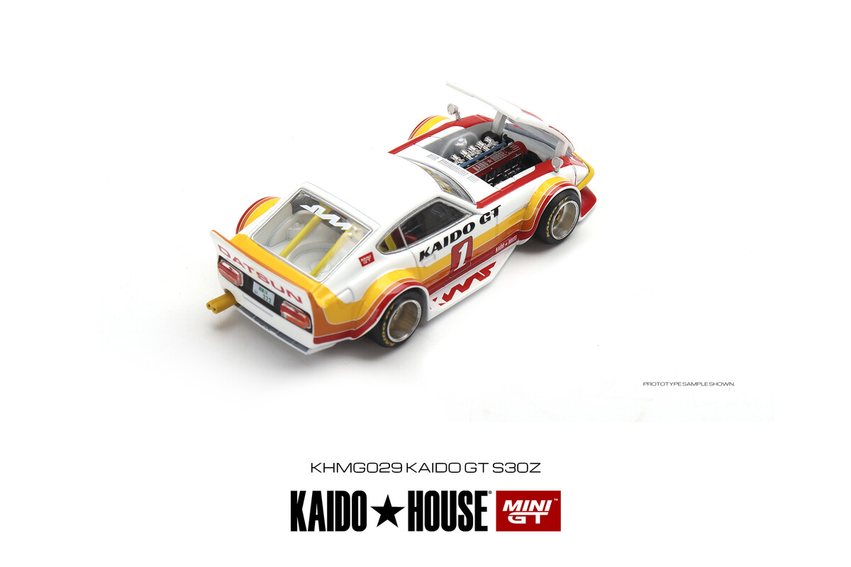  Mini GT Datsun KAIDO Fairlady Z Kaido GT V1 KHMG029 - Thumbnail
