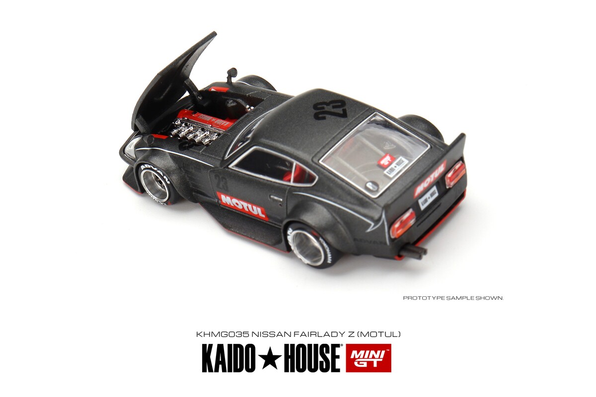 Mini GT Datsun KAIDO Fairlady Z MOTUL Z V1 KHMG035 - Thumbnail