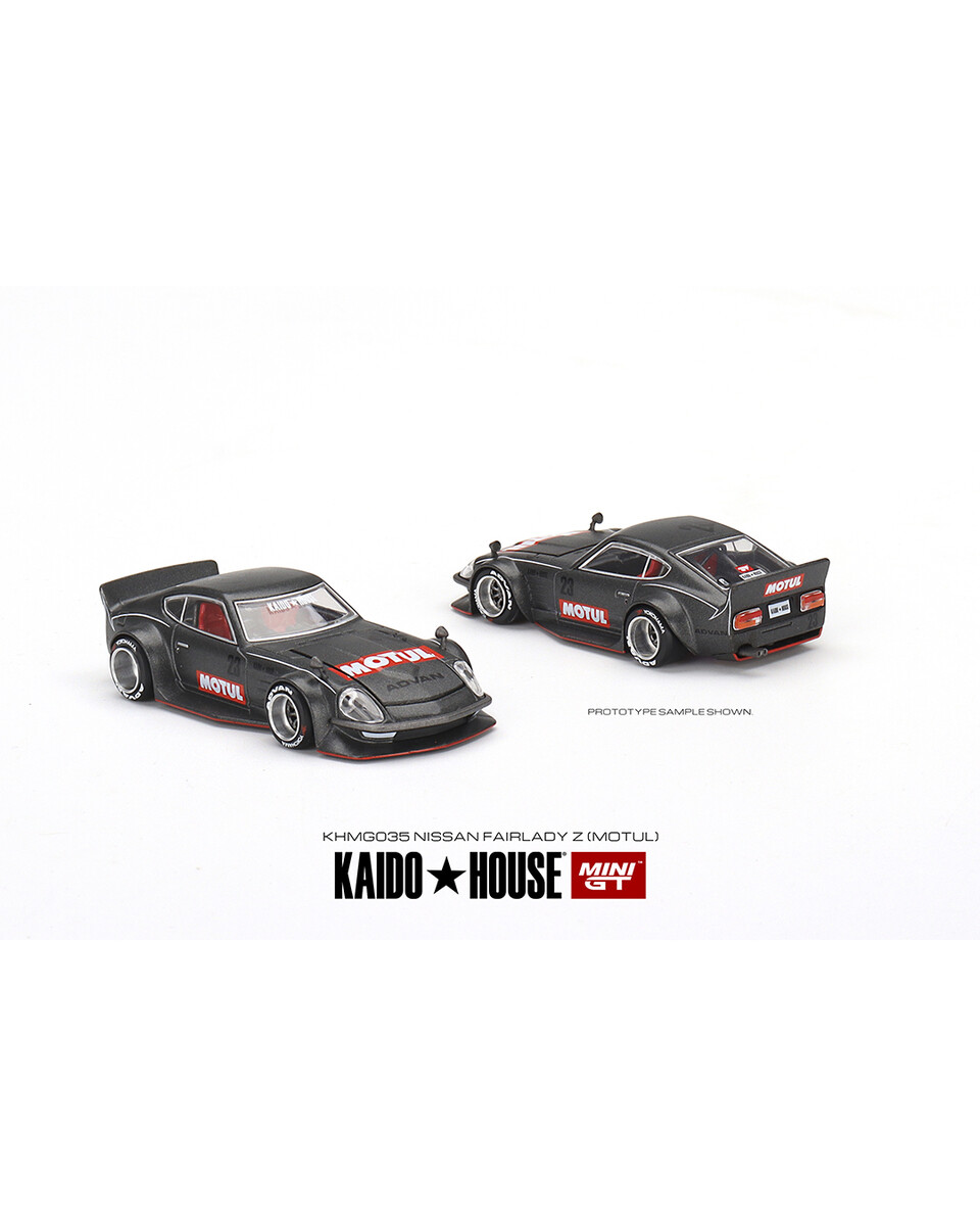 Mini GT Datsun KAIDO Fairlady Z MOTUL Z V1 KHMG035 - Thumbnail