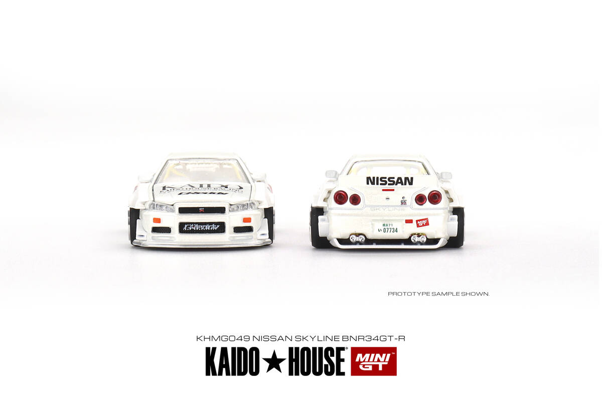 Mini GT Nissan Skyline GT-R (R34) Kaido Works V2 KHMG049
