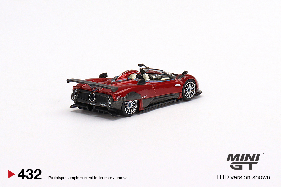 (ÖN SATIŞ) Mini GT Pagani Zonda HP Barchetta Rosso Dubai MGT00432 - Thumbnail