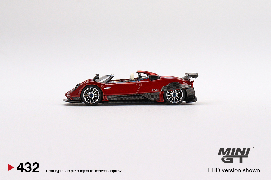 (ÖN SATIŞ) Mini GT Pagani Zonda HP Barchetta Rosso Dubai MGT00432 - Thumbnail