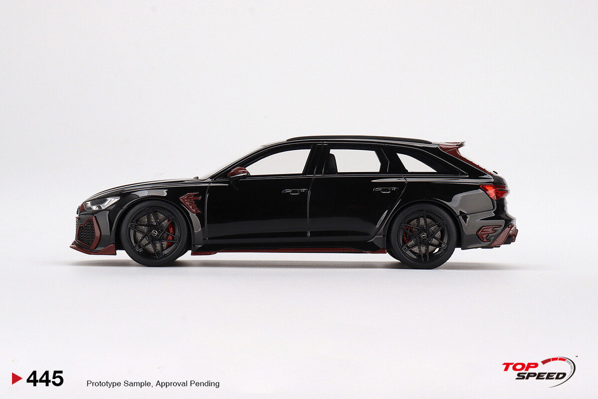 TopSpeed 1/18 ABT Audi RS6 Johann Abt Signature Edition Black TS0445 - Thumbnail
