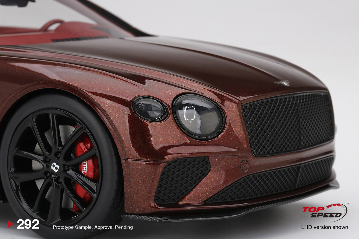 TopSpeed: 1/18 Bentley Continental GT Convertible Cricket Ball TS0292 - Thumbnail