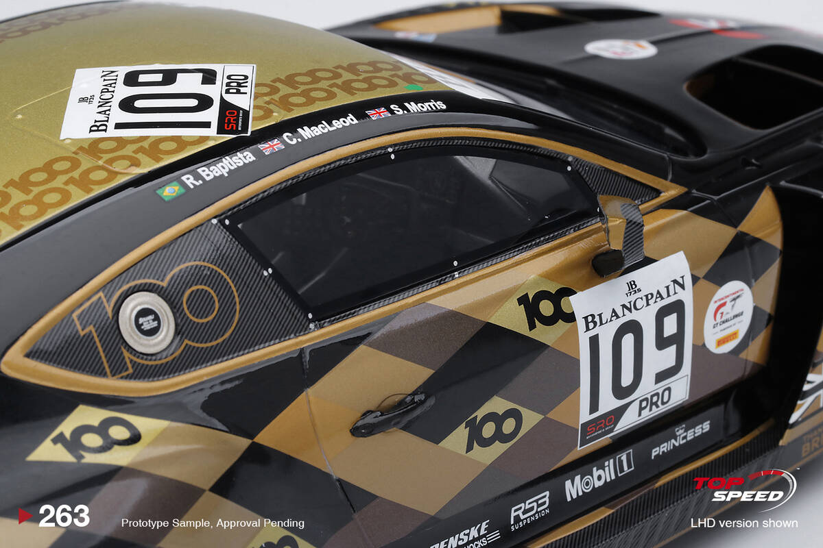 TopSpeed 1/18 Bentley Continental GT3 #109M-Sport Team Bentley 2019Total 24 Hours of Spa TS0263