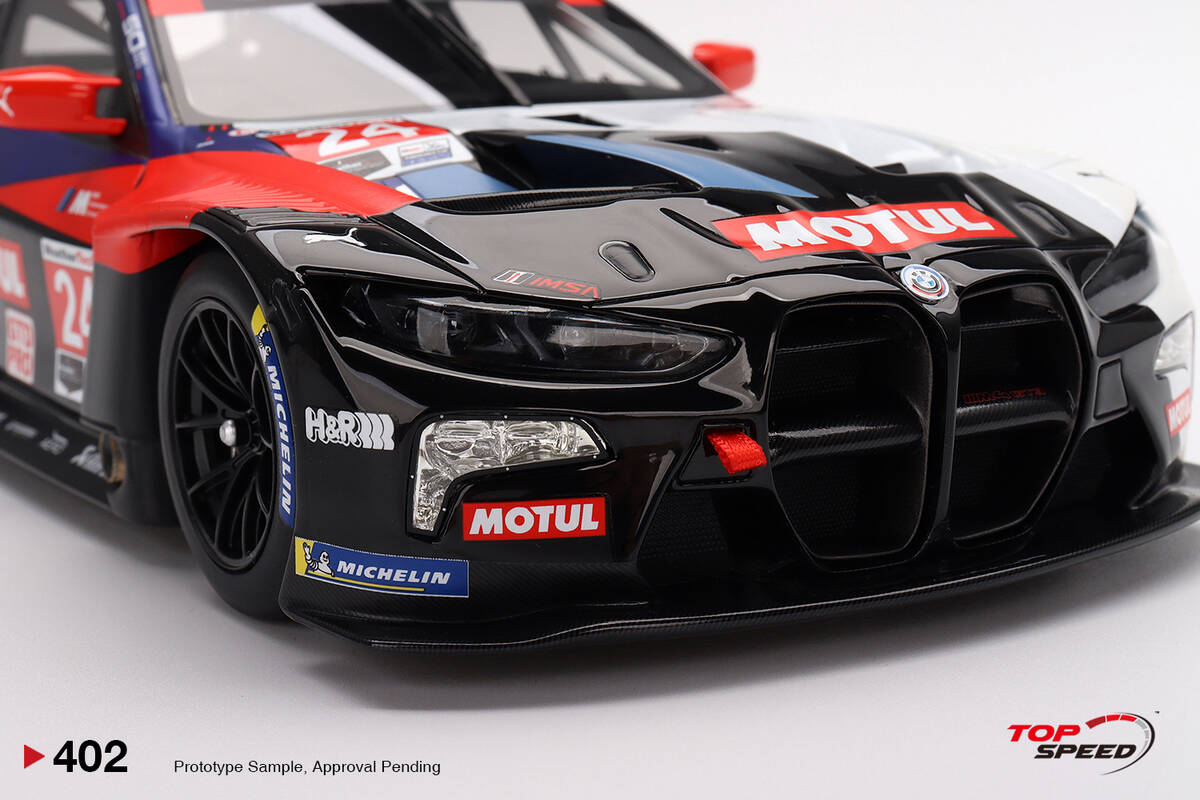 TopSpeed 1/18 BMW M4 GT3 BMW Team RLL 2022 IMSA Daytona 24 Hrs TS0402