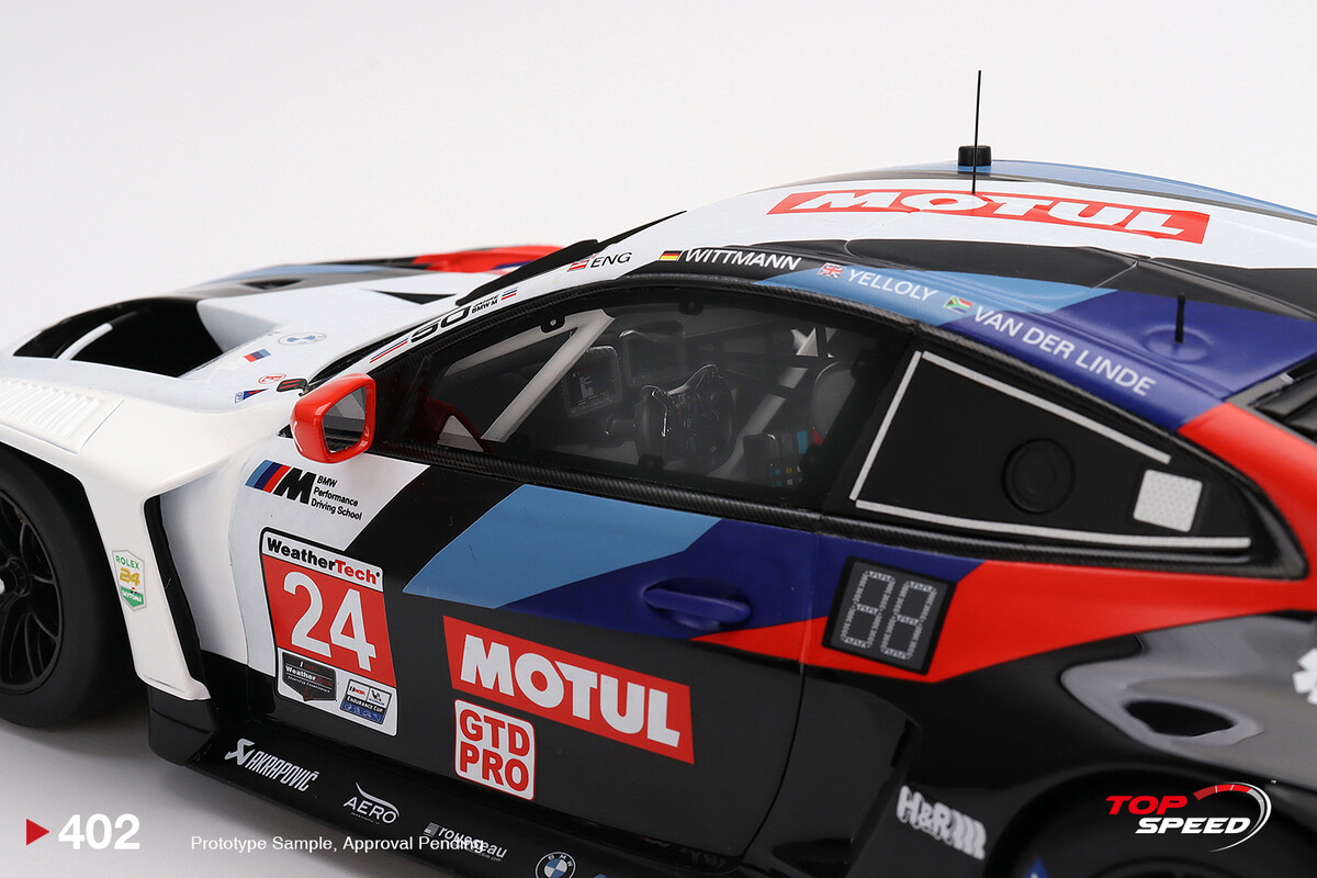 TopSpeed 1/18 BMW M4 GT3 BMW Team RLL 2022 IMSA Daytona 24 Hrs TS0402 - Thumbnail