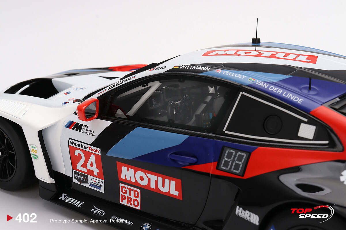 TopSpeed 1/18 BMW M4 GT3 BMW Team RLL 2022 IMSA Daytona 24 Hrs TS0402